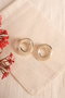 Heliophilia Silver Pendientes de Oro con Recubrimiento de Laca